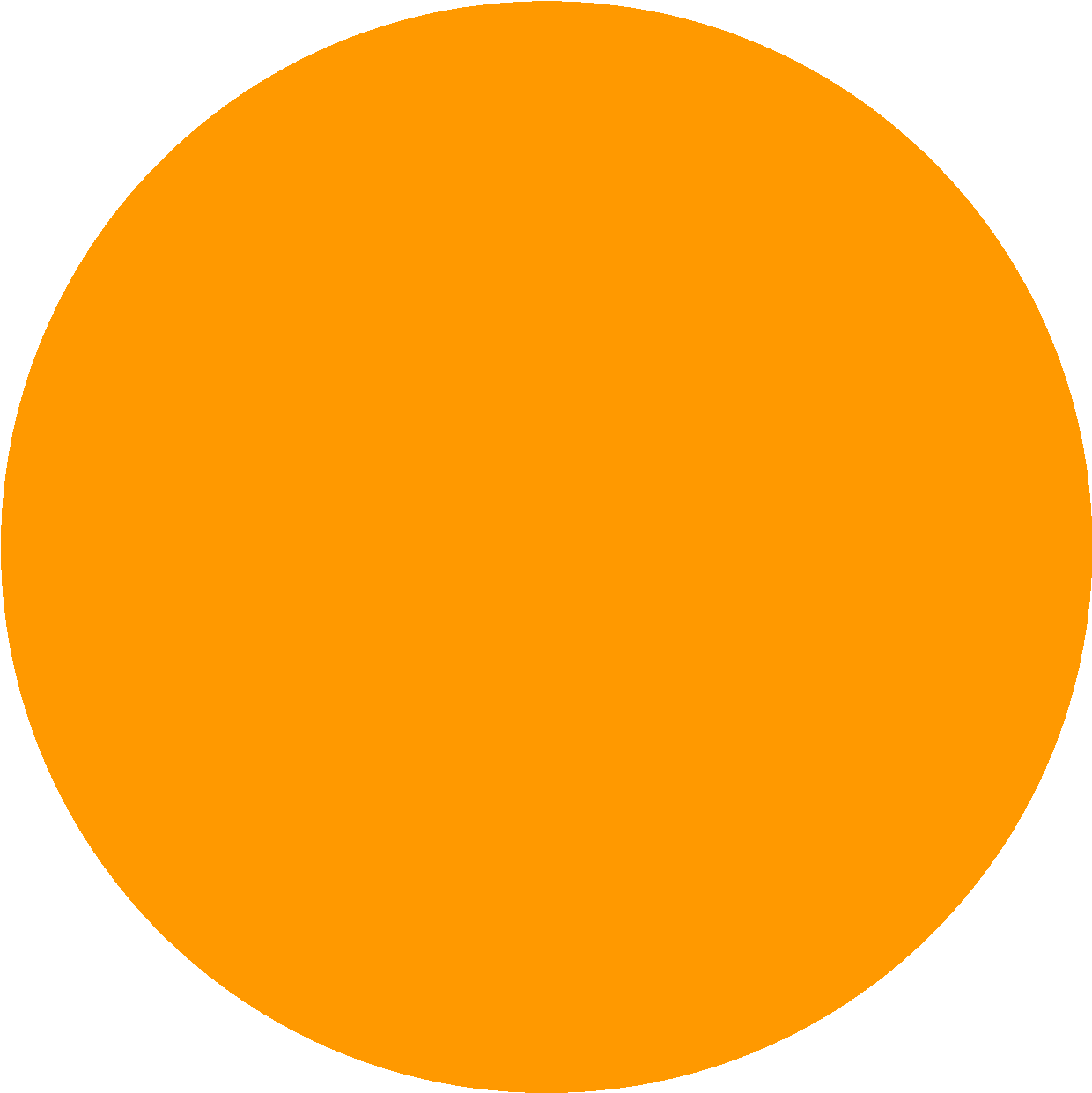 yellow circle