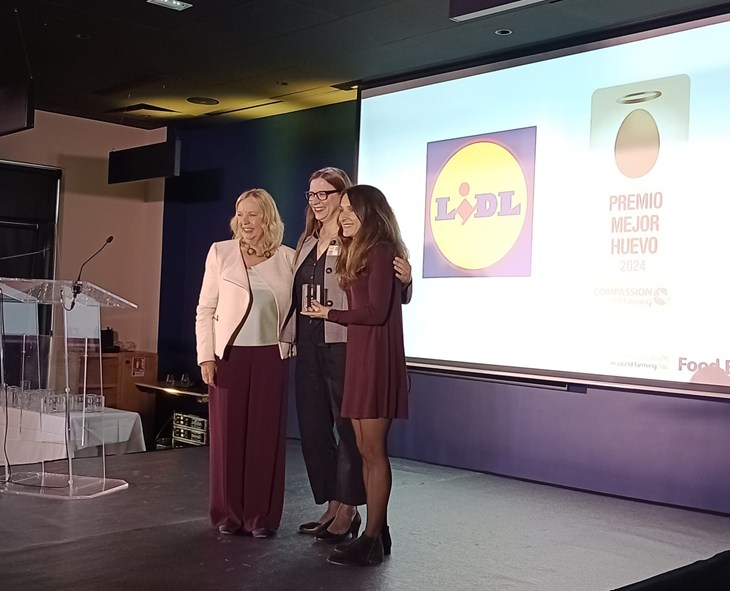 Lidl España recibe el premio Mejor Huevo 2024